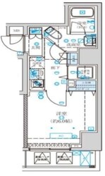 ベルシード千住パークサイドの物件間取画像